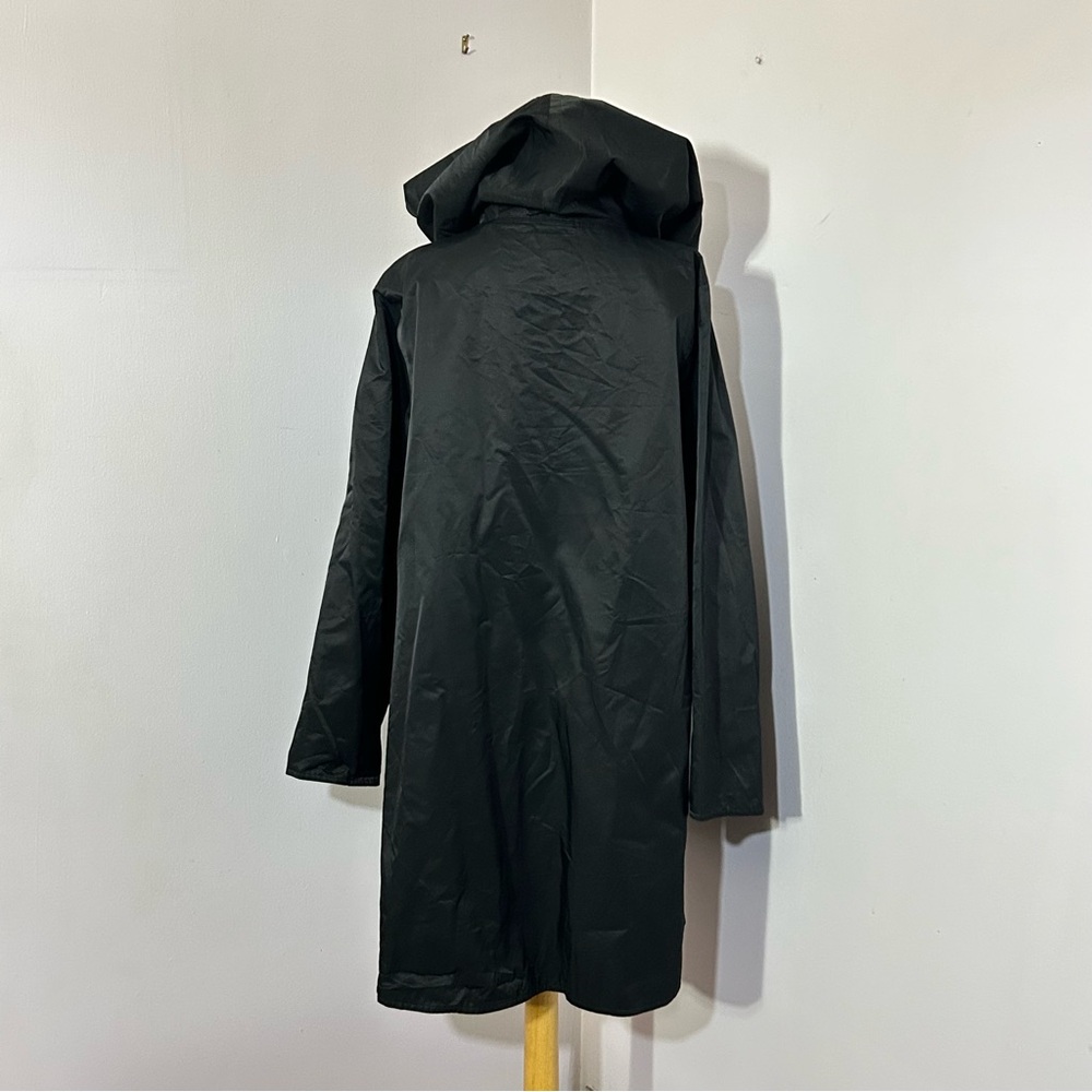 Eileen Fisher Reversible Hooded Jacket Raincoat - Picture 5 of 10